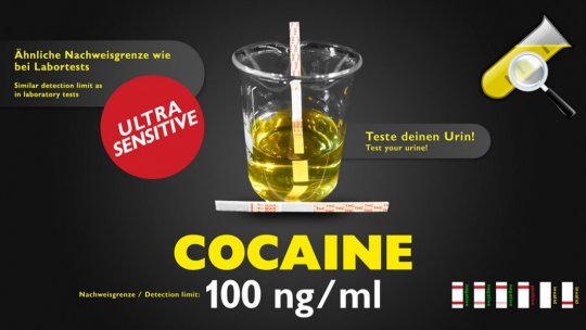 Urine test strip for Cocaine 