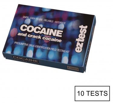 10ner EZ-Test Cocaine and crack cocaine 