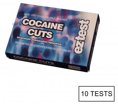 10 x  EZ-Test Cocaine Cuts (Kokain Streckmittel) 