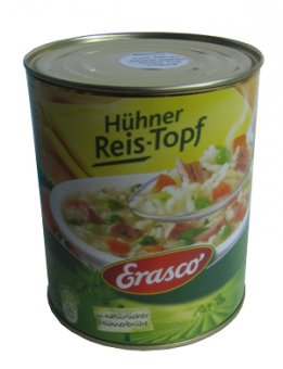 Dosensave Hühner-Reis-Topf 