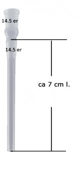 Glass Adapter 14.5-7cm 