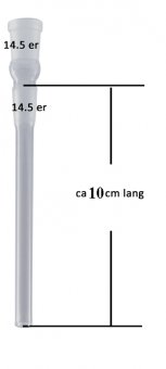 Glass Adapter 14.5-10cm 