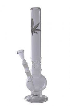 Glassbong Ice, Approx 44cm High, 50mm Ø, 18.8 GB38) 