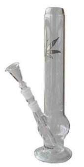 Glassbong Approx 39cm High, 55mm Ø, 18.8 (GB10) 
