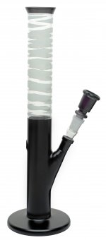 Glassbong black,  Approx 35cm High, 42mm Ø, 14.5 