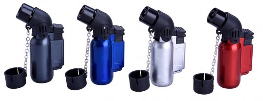 Lighter Double Blueflame, Metallic, VE20 