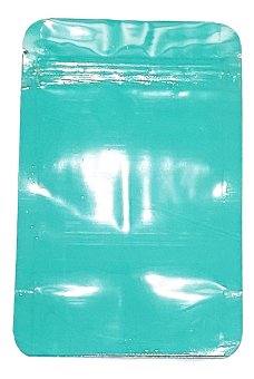 Mylarbeutel 140 x 85 mm, 50 pcs., AQUA  GREEN 