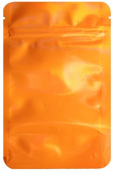 Mylarbeutel 140 x 85 mm, VE50, ORANGE HOLOGRAPHIC 