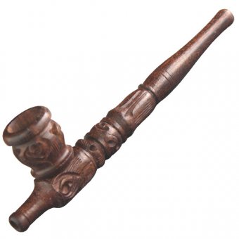 Wooden Pipe-ca.15.5cm 
