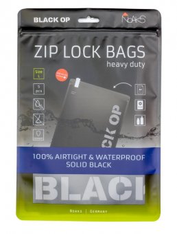 Noaks Bag L, black opak, 5 Bags 