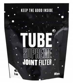 Tube Filter 100 Stk-Natural-6mm Ø 