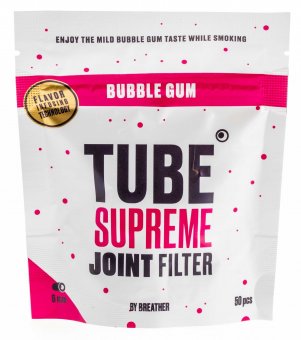 Tube Filter 50 Stk-Bubble Gum-6mm Ø 