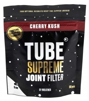 Tube Filter 50 Stk-Cherry Kush-6mm Ø 
