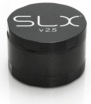 SLX Grinder Aluminium Non Sticky 50 mm Ø, BLACK 