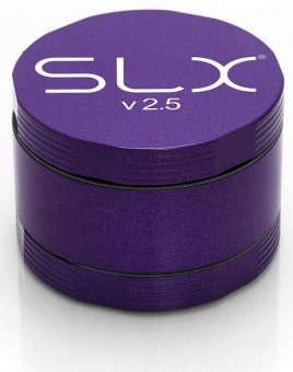SLX Grinder Aluminium Non Sticky 62 mm Ø, PurpleHaze 