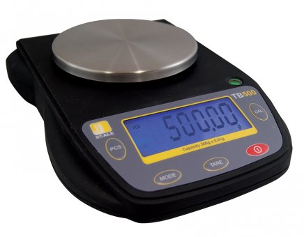 Jennings TB-500 digital scale weighs 500g/0.01g 