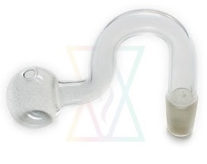 Glas-Öl-Adapte, Oil Burner Adapter, 7cm, 18.8er Schliff 