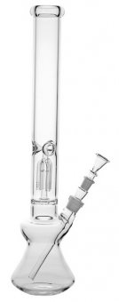 Heavy 5mm Waterpipe with 4 arm Percolator, 50cm 