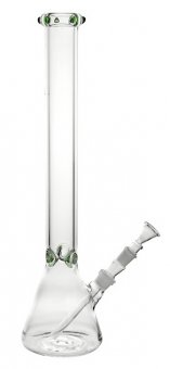 Green, heavy bong, 7mm wall thickness, 50cm 