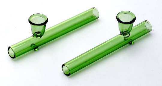Glas Kawumm, GREEN Shotgun Pipe, 12mm Ø, 15cm 