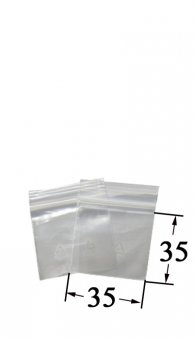 Zip Bag 3.5cm x 3.5cm-100 Pc. 