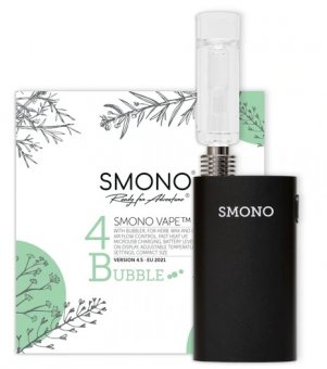 Smono No. 4 - BUBBLE - Vaporizer für Kräuter, Wachs und Öl 