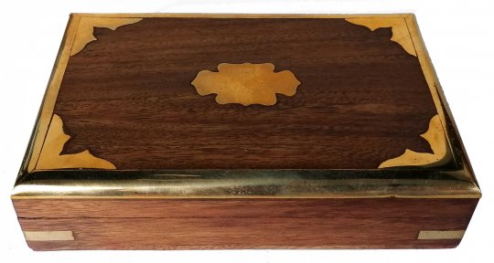 Saharanpur Brass Box 15/4/10cm 