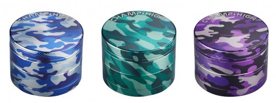 Metall-Grinder, 50mmØ, 4-teilig, CAMO 