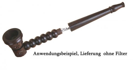 Holzpfeife-Actitube 7.0 mmØ -ca.17cm lang 