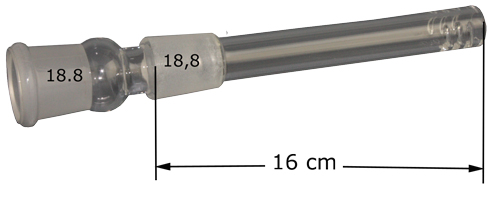 Glass-Slot-Diffusor Adapter 18.8-16cm 