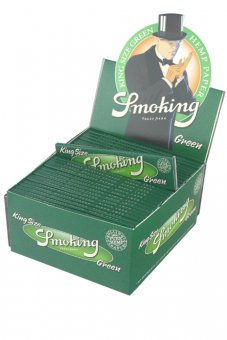 Smoking Hanfpapier grün-VE50 