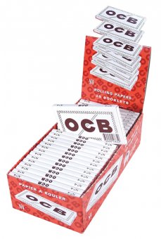 OCB-Paper-White 1 1/4-25 Pc. 