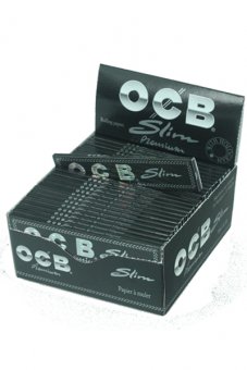 OCB-Premium-Slim-KS-Black-50 Pc. 