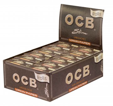 OCB-Unbleached Rolls Virgin Paper-24pc. 