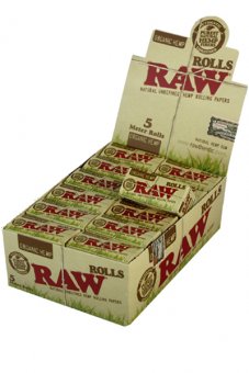 RAW-Organic Hemp-Rolls-VE24 á 5m 