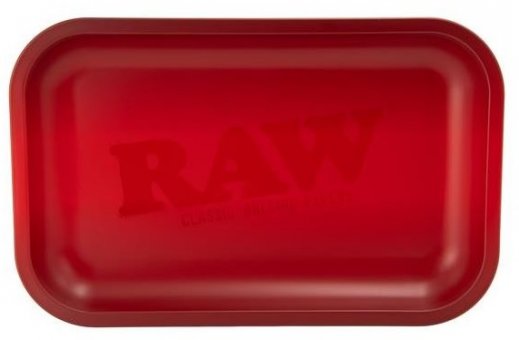 RAW Tablett Matte RED, SMALL, 27.5cm x 17.5cm 