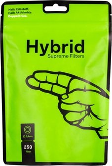 Hybrid Supreme Filters, 6.4 mm Ø, 250 pcs. 