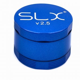SLX Grinder Aluminium Non Sticky 62 mm Ø, OCEAN BLUE 