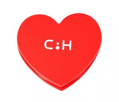 Herz-Grinder, Kunsstoff, 2-teilig 