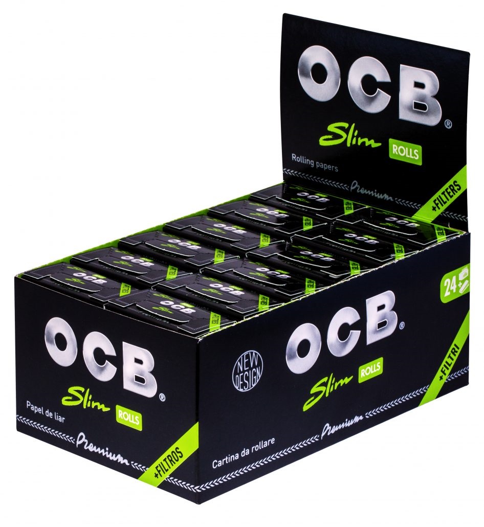OCB - Slim Rolls (24) - OCBR - OCB - Brands - Smoking Papers, Blunts, Cones  & Filters