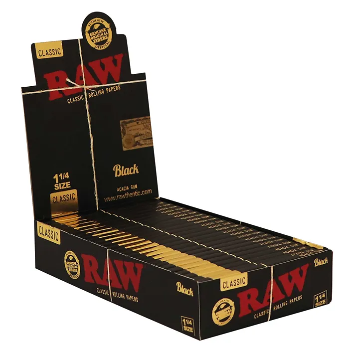 RAW Papers 1:4, VE24, 50 Leaves, Black-ZI51AB-Raw_1.webp