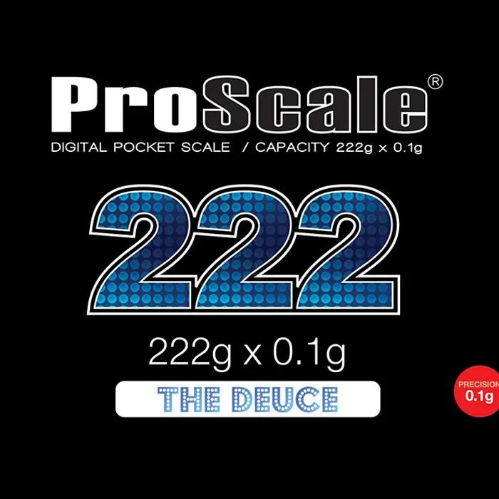Proscale 222 ‘the Deuce’ Digital Scale, 222g:0.1g-SOLO14-Proscale_3.webp