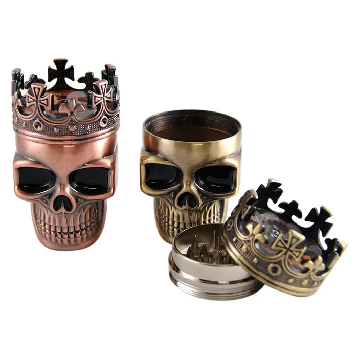 Metal Grinder, 46mmø, 3-piece, Sieve, SKULL-WN43SKULL-Champ High_1.webp
