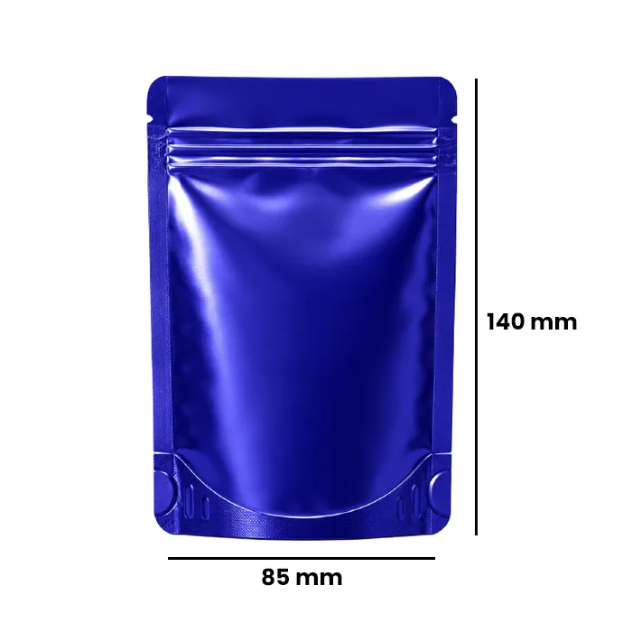 Mylar Bag 140 X 85 Mm, PU50, ROYAL Blue-MB14085BL-Bam Bam Bhole_2.webp