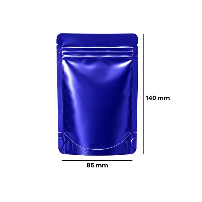 Mylar Bag, 140 X 85 mm, VE 50, Royal Blue-MB14085BL-Bam Bam Bhole_2.webp