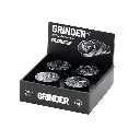 Metal Grinder, Carbon Trance Leaf, 50mm Ø, 4-piece-WNC54CTL-CLIPPER_2.webp