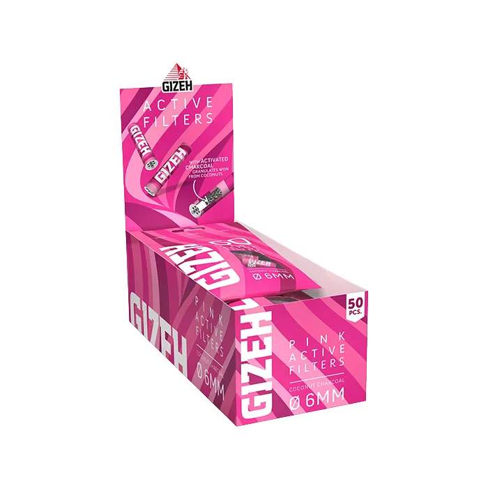Gizeh ACTIV Filter Slim 1x50, PINK, 6mmø-ZU4PINK-Gizeh_2.webp