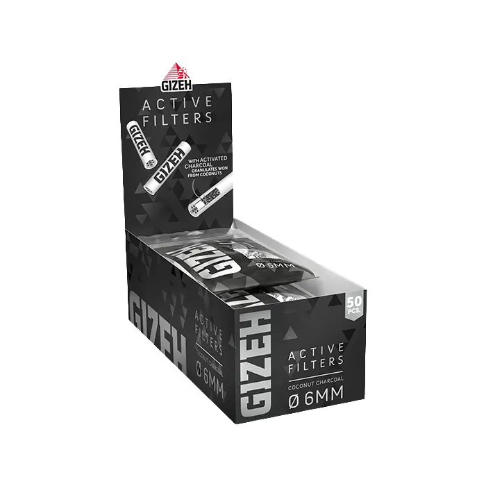 Gizeh ACTIV Filter Slim 1x50, Black, 6mmø-ZU4BLACK-Gizeh_4.webp