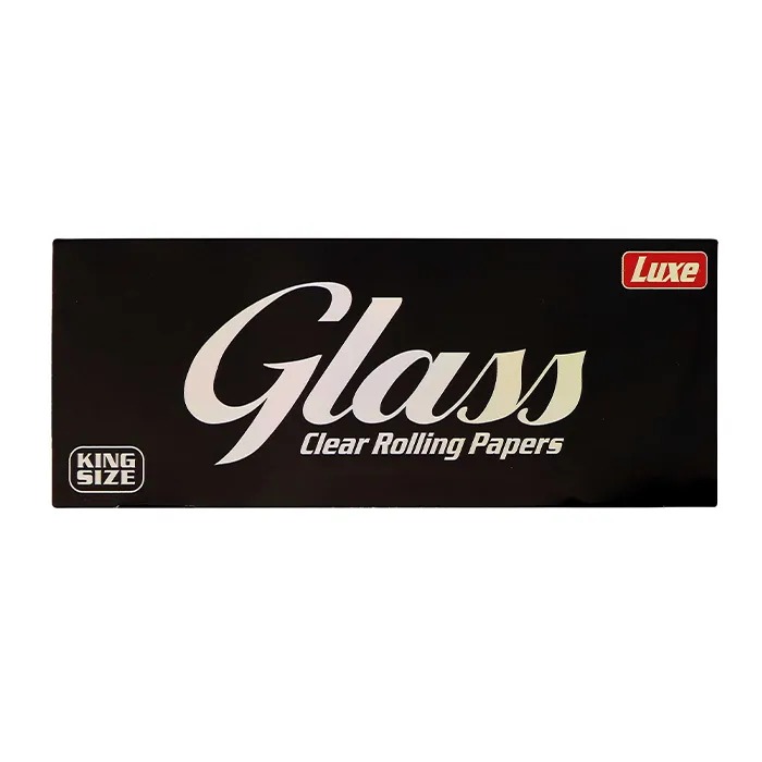 Glass Clear KS Rolling Papers, 24 Packsbox-ZI72-Glass_2.webp