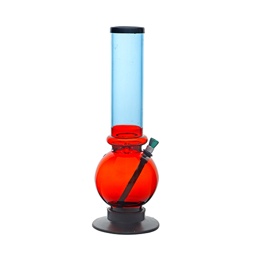 Acrylic Bong, Colored, Ice, With Ball, approx. 29.5 cm-ST1-Bam Bam Bhole_5.jpg